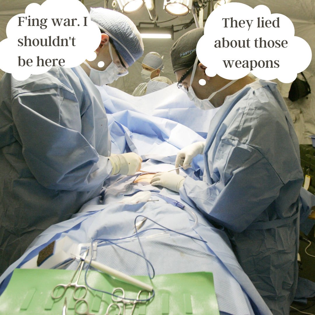 Battle field surgeon
